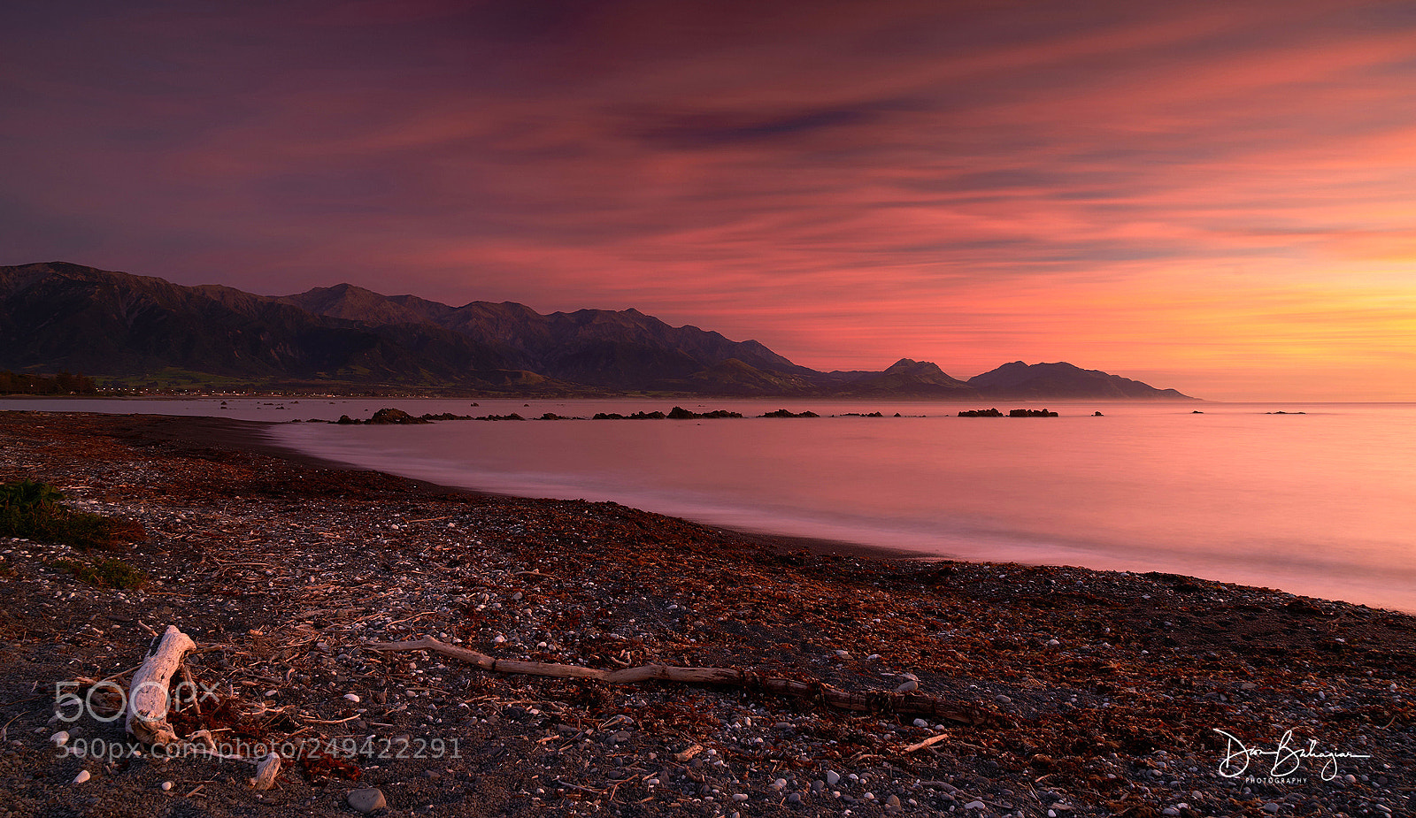 Sony a7R II sample photo. Kiakoura sunrise photography