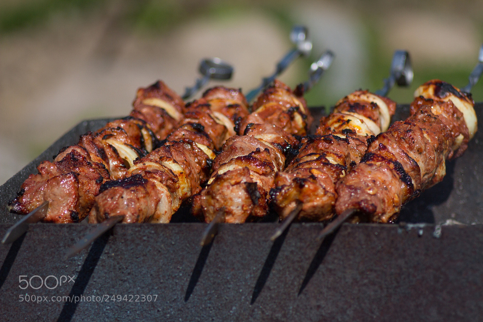 Canon EOS 7D sample photo. Shish kebab on the photography