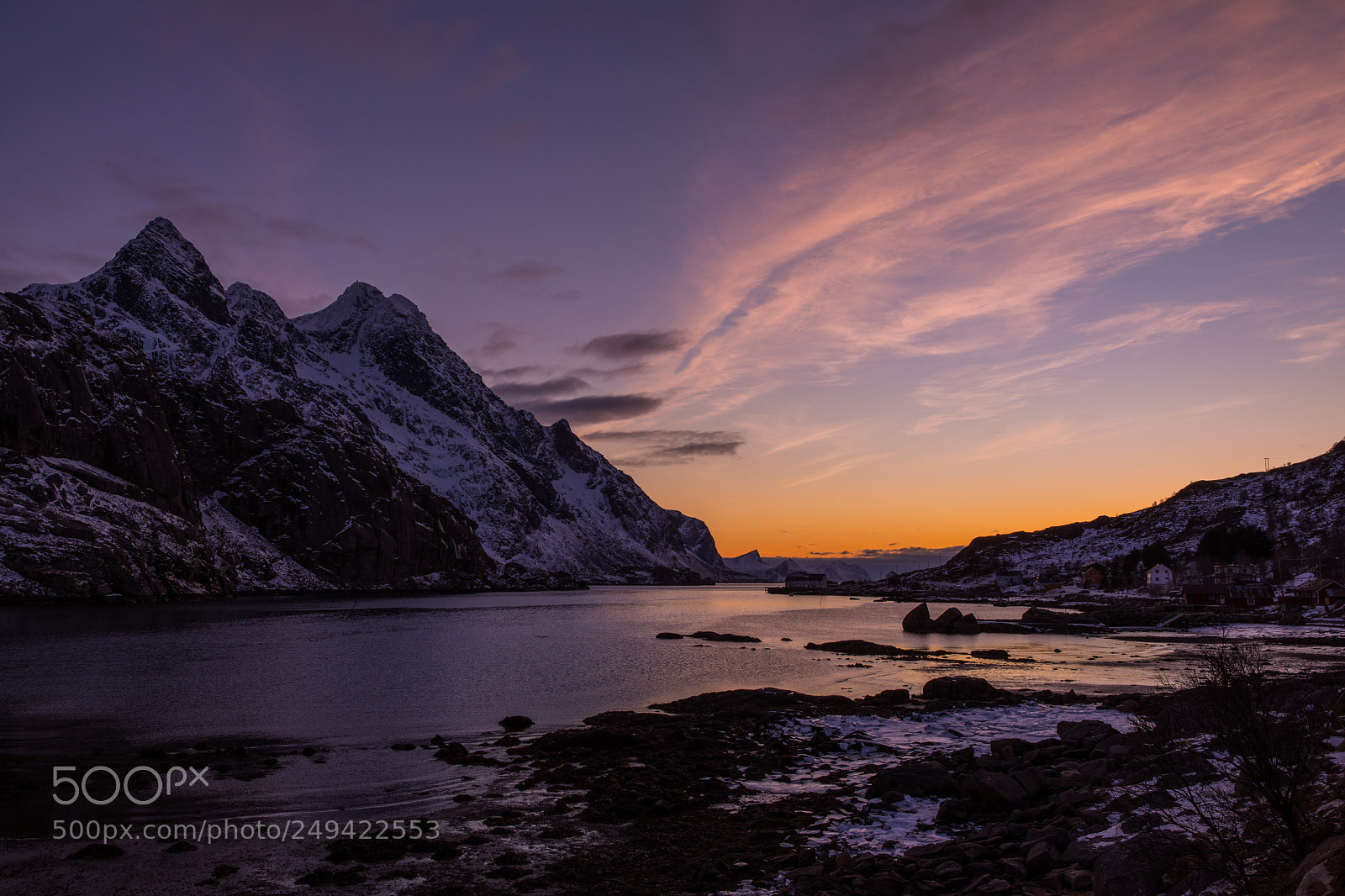 Canon EOS 5D Mark IV sample photo. Unstad sunset photography