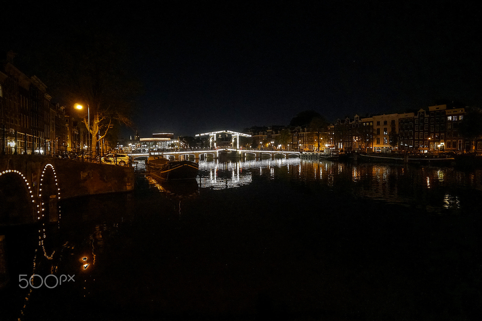 ZEISS Touit 12mm F2.8 sample photo. Canels : amsterdam night photography