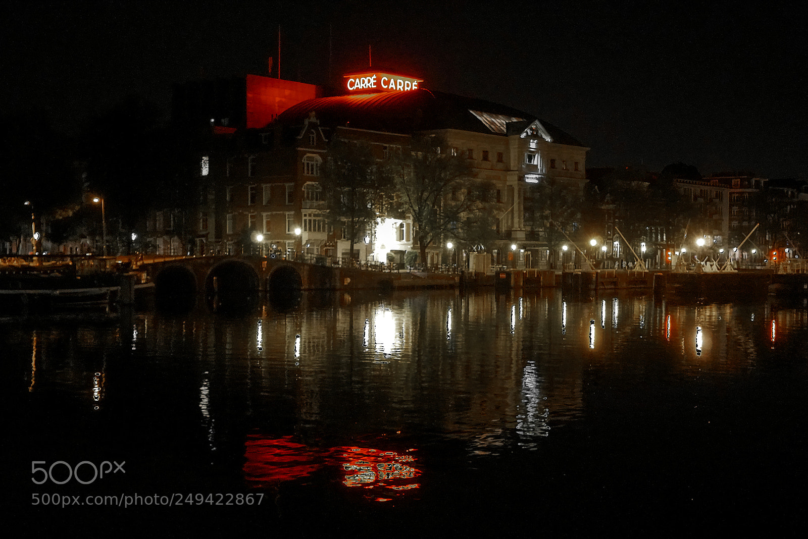 Sony a6300 sample photo. Canels : amsterdam night photography