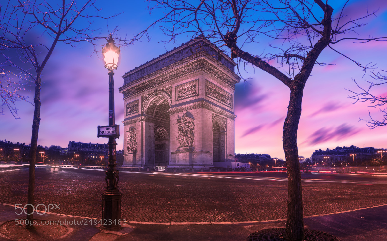 Sony a7R II sample photo. Arc de triomphe photography