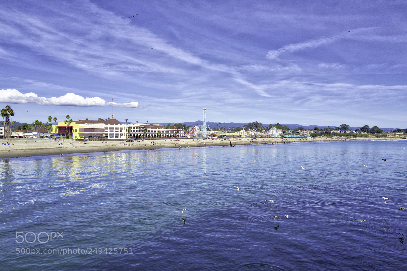 Leica Q (Typ 116) sample photo. Santa cruz boardwalk beach photography