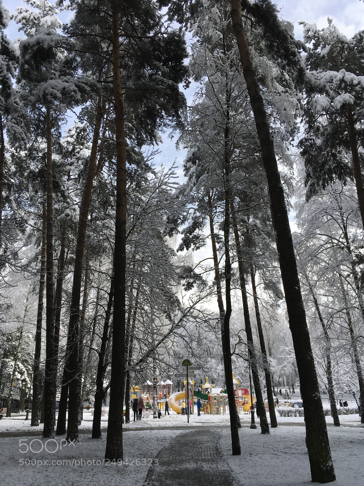 Apple iPad Pro sample photo. Parks of minsk photography