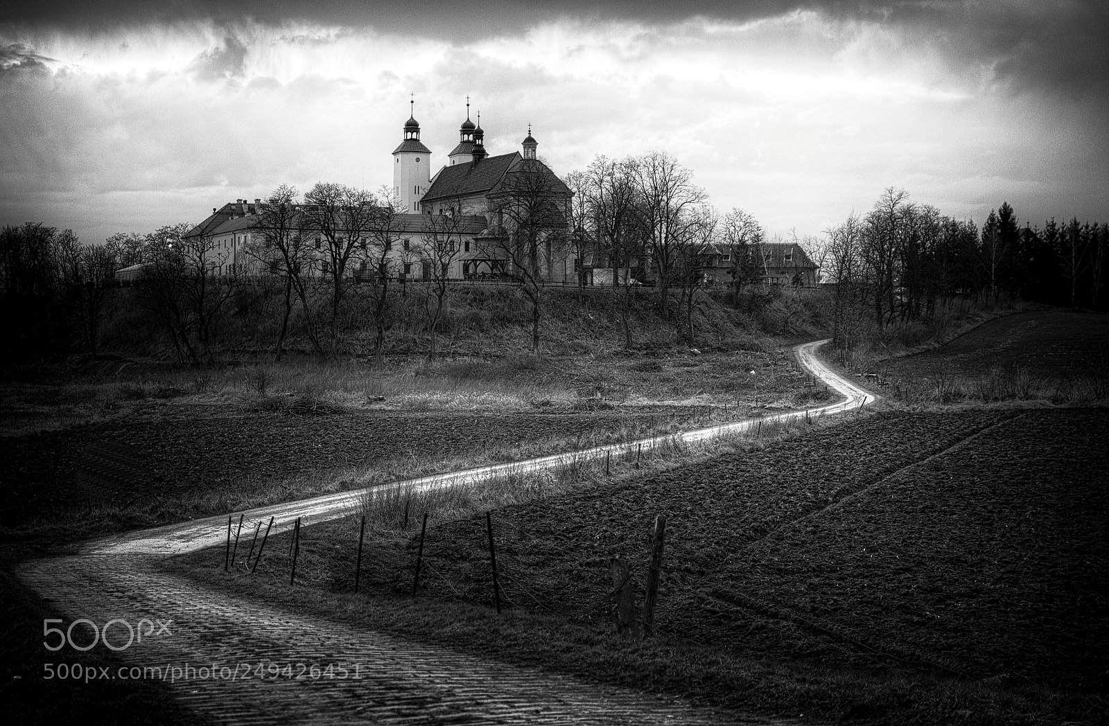 Pentax K-30 sample photo. Path to monastery photography
