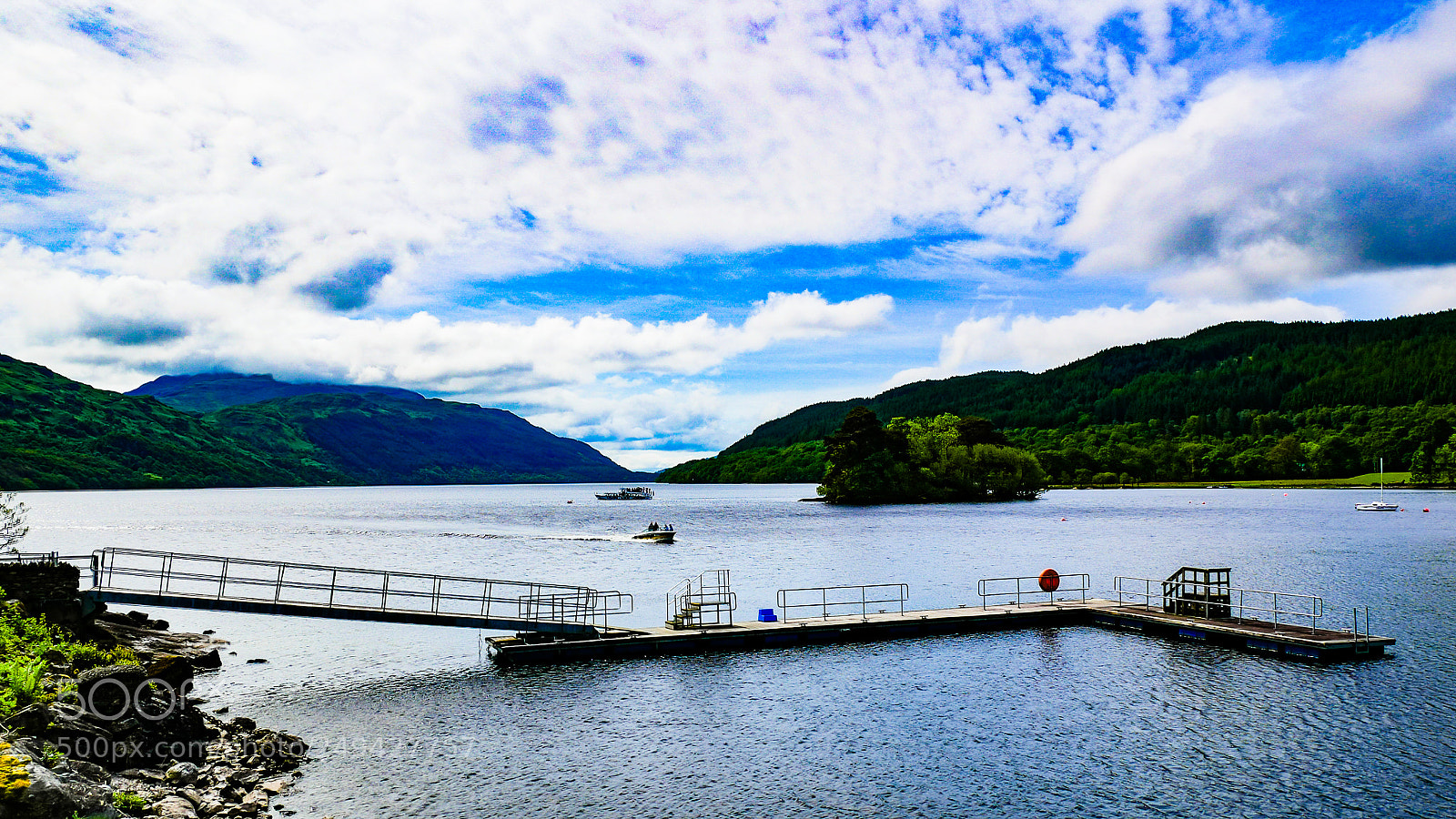 Panasonic Lumix DMC-G85 (Lumix DMC-G80) sample photo. Loch jetty photography