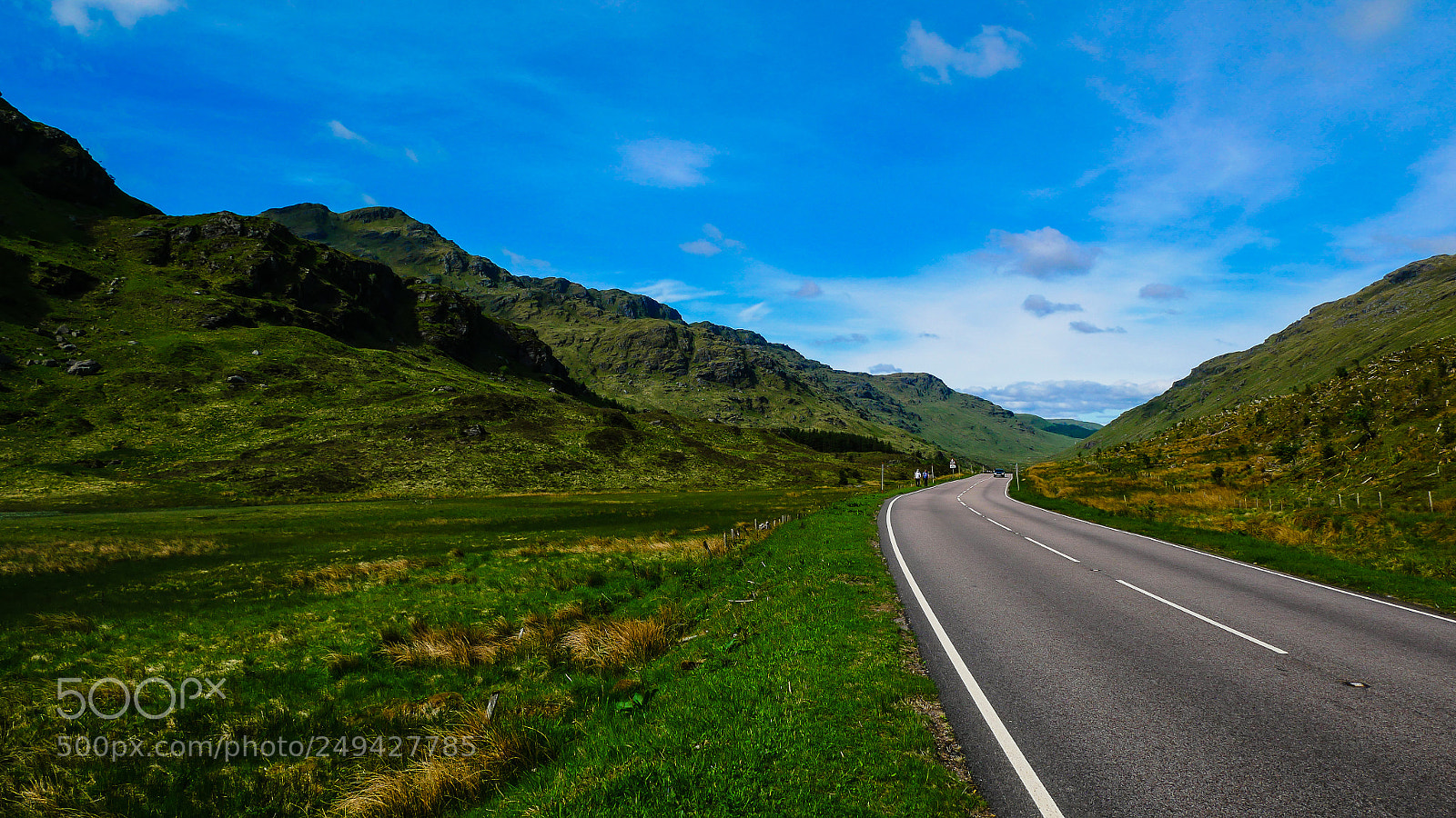 Panasonic Lumix DMC-G85 (Lumix DMC-G80) sample photo. Mountain road photography