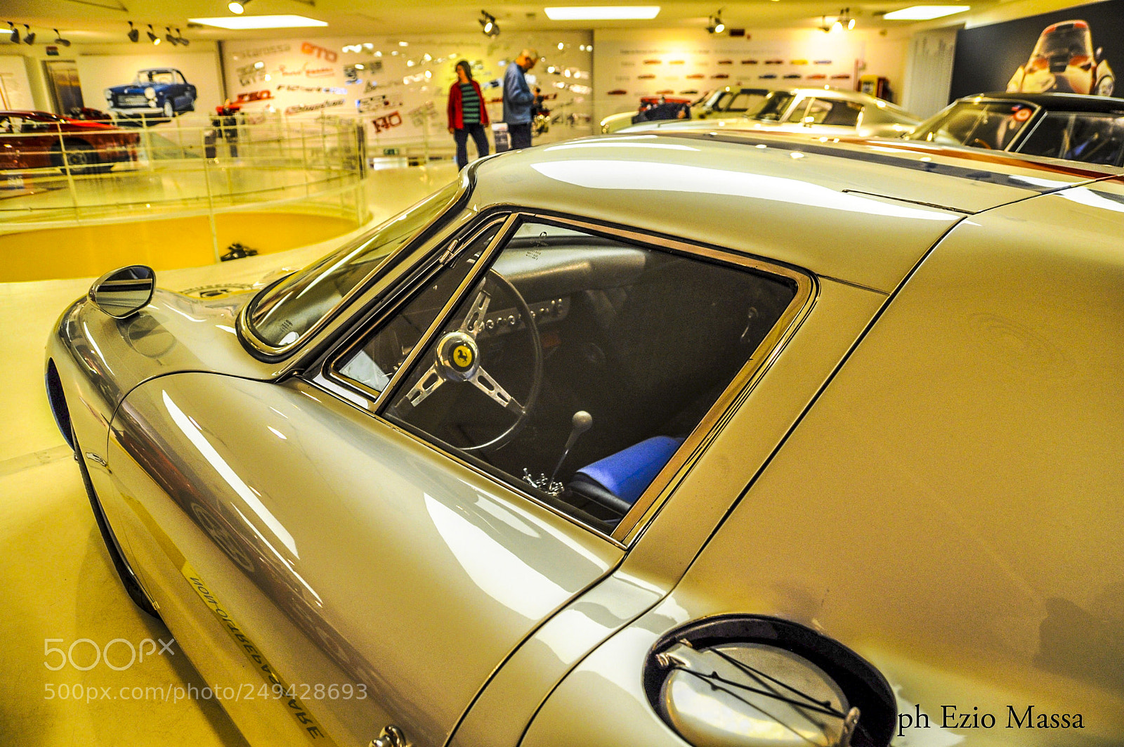 Nikon D5000 sample photo. Ferrari 250 lm photography