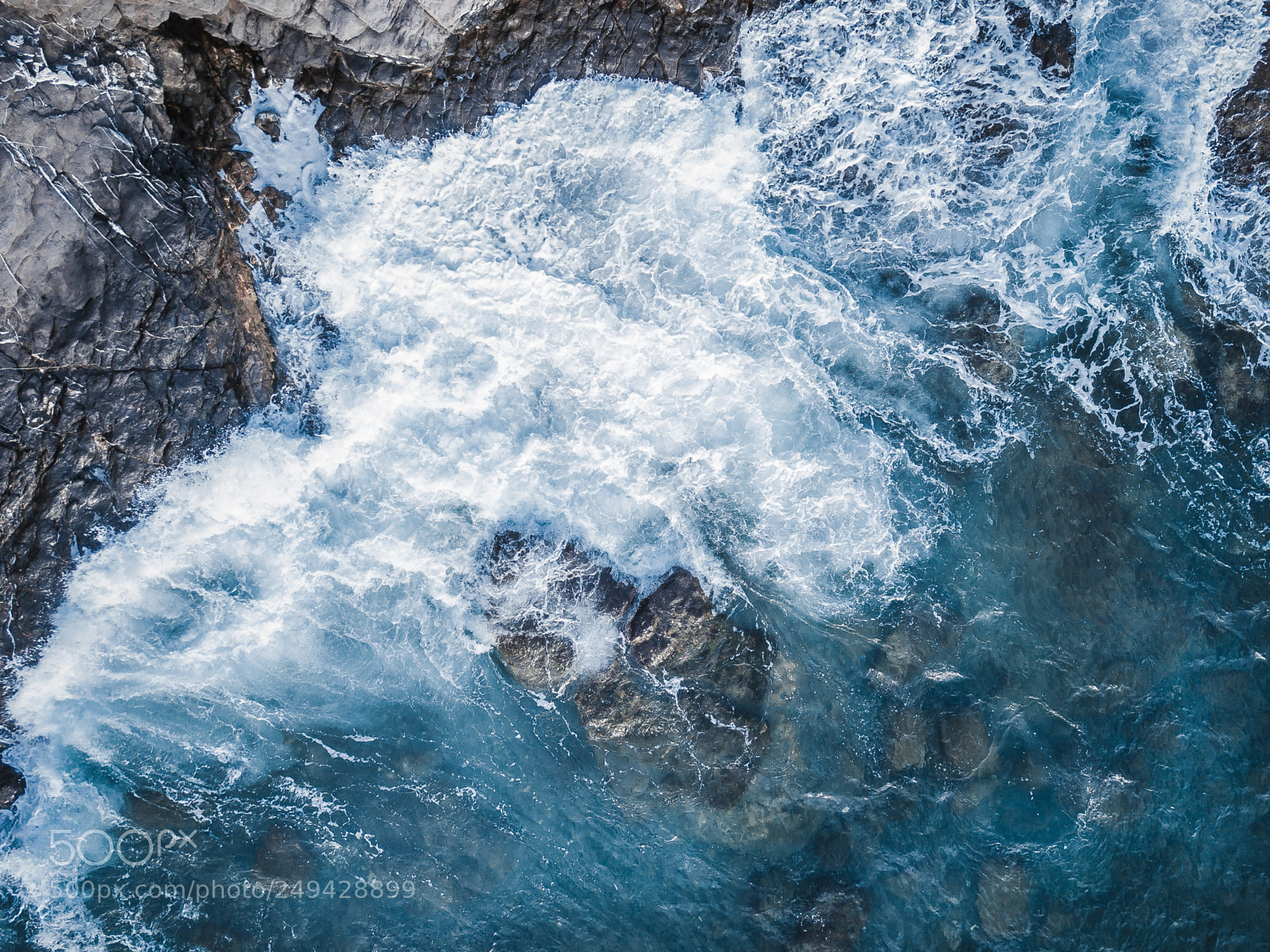 DJI FC220 sample photo. Waves after waves photography