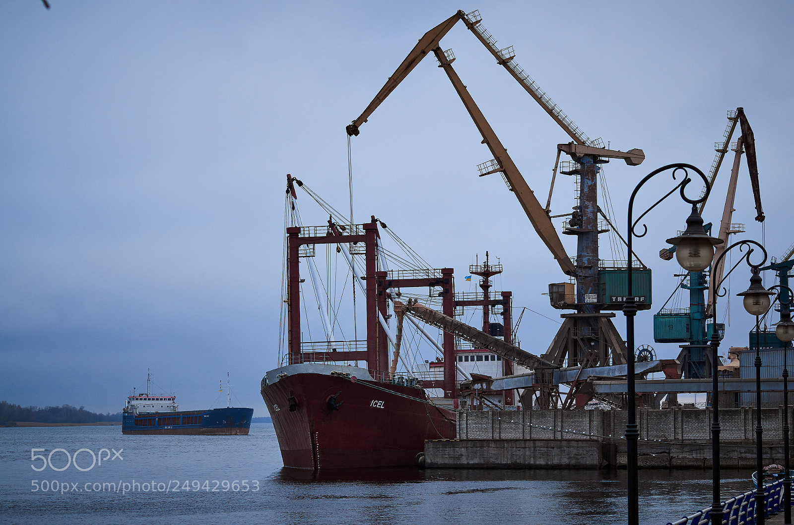 Pentax K-30 sample photo. Kherson city quay. photography