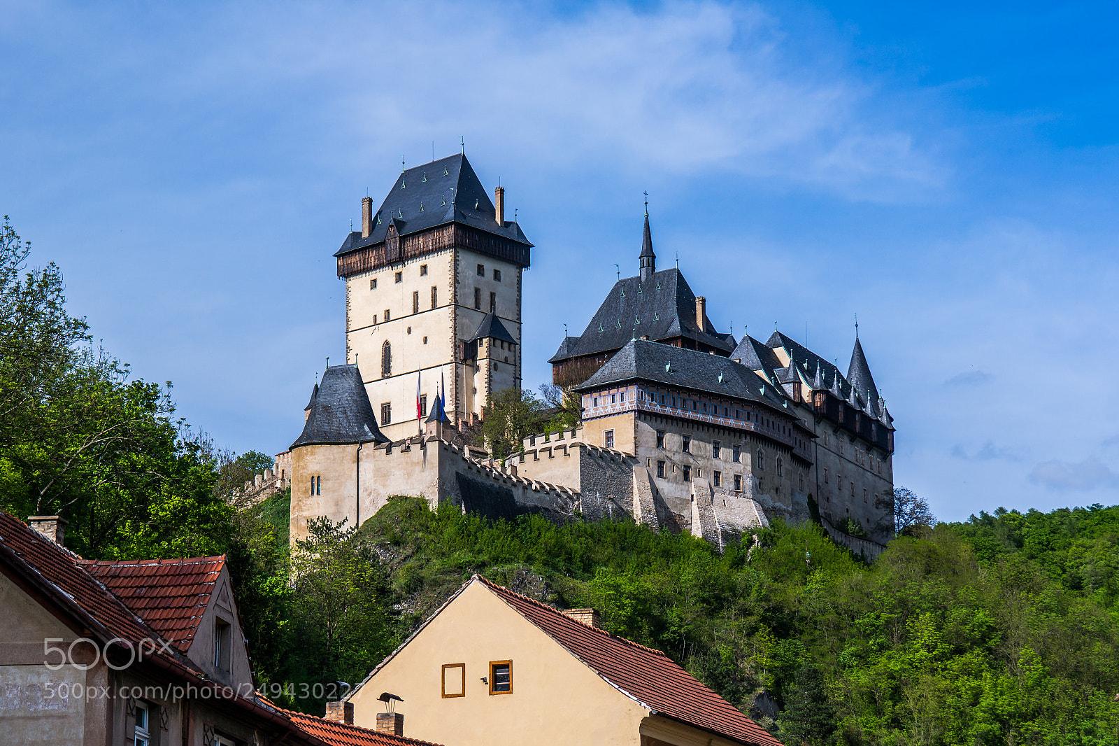 Samsung NX300 sample photo. Karlstejn photography