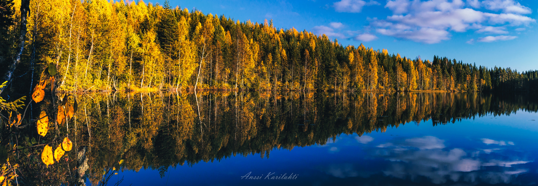 Nikon Coolpix A sample photo. Lake in autumn photography