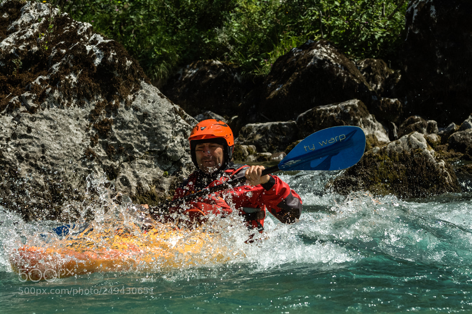 Canon EOS 50D sample photo. Kayaker photography