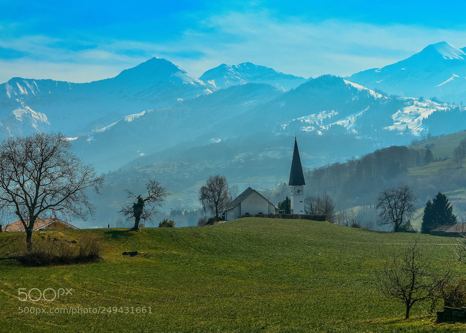 Nikon D7100 sample photo. Church in the middle photography