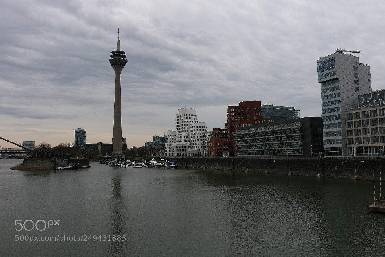 Canon EOS 70D sample photo. Medienhafen düsseldorf photography