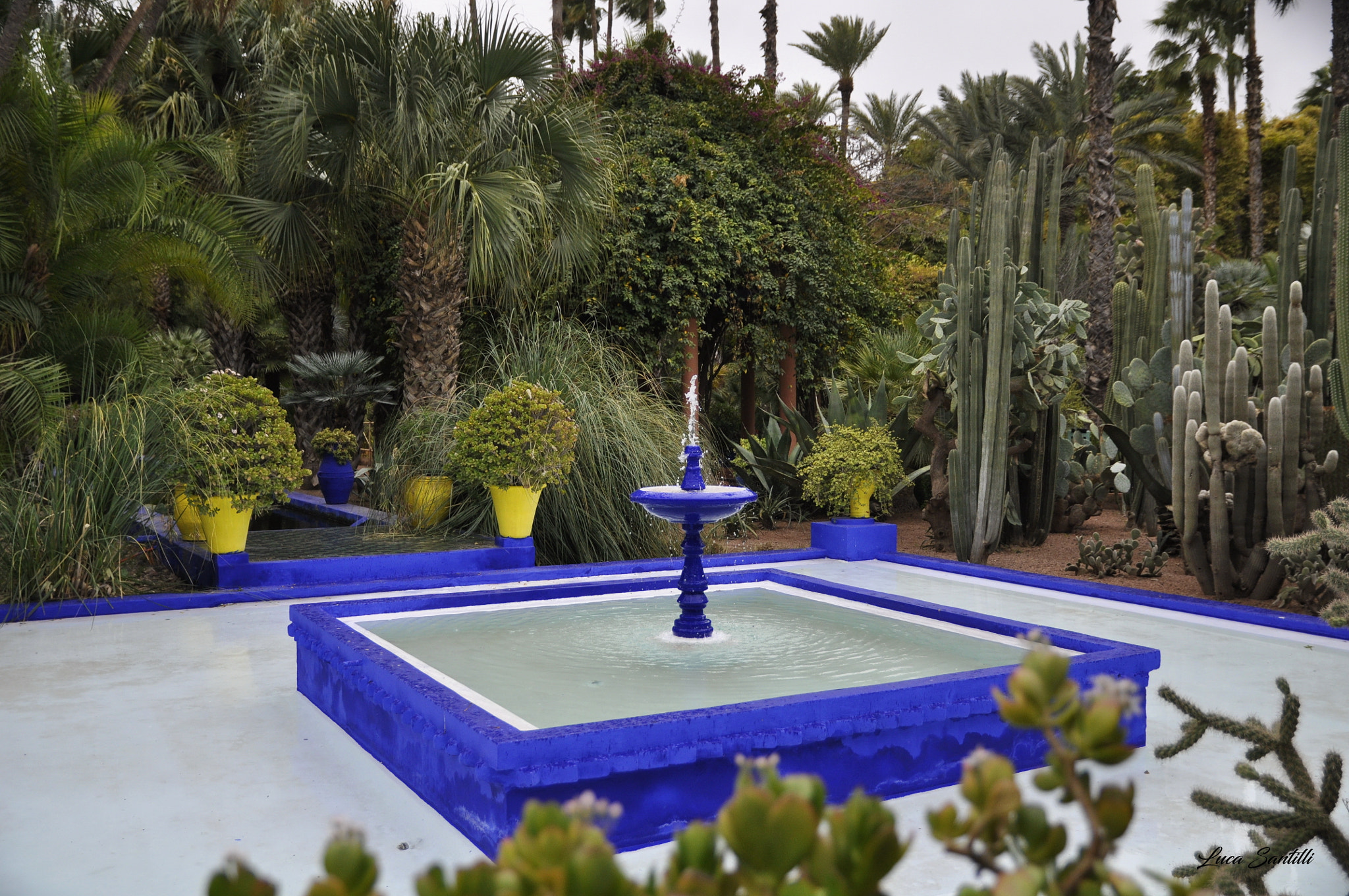 Sigma 17-70mm F2.8-4 DC Macro OS HSM | C sample photo. Fontana ai jardiin majorelle photography