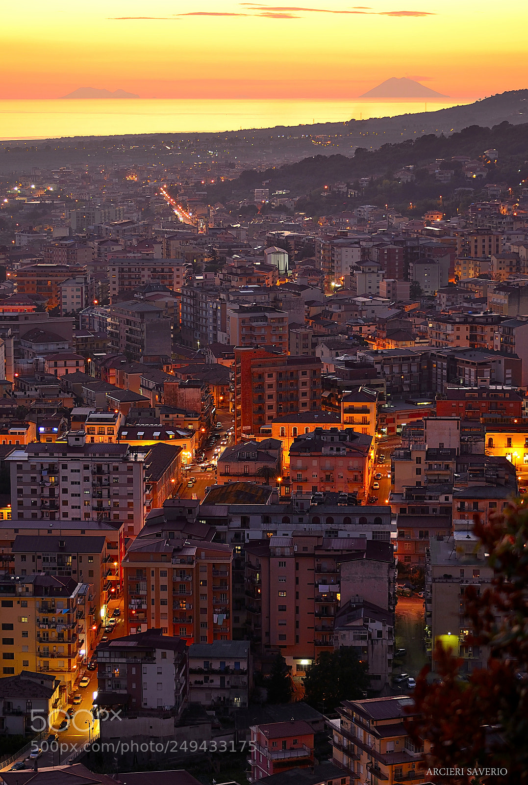 Nikon D5100 sample photo. Rosso di sera photography