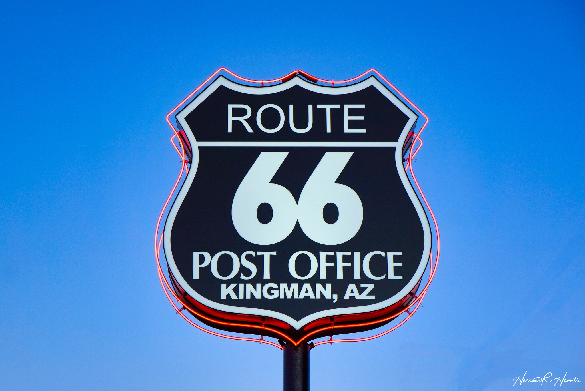 Hasselblad Lunar sample photo. Route 66  kingman az photography