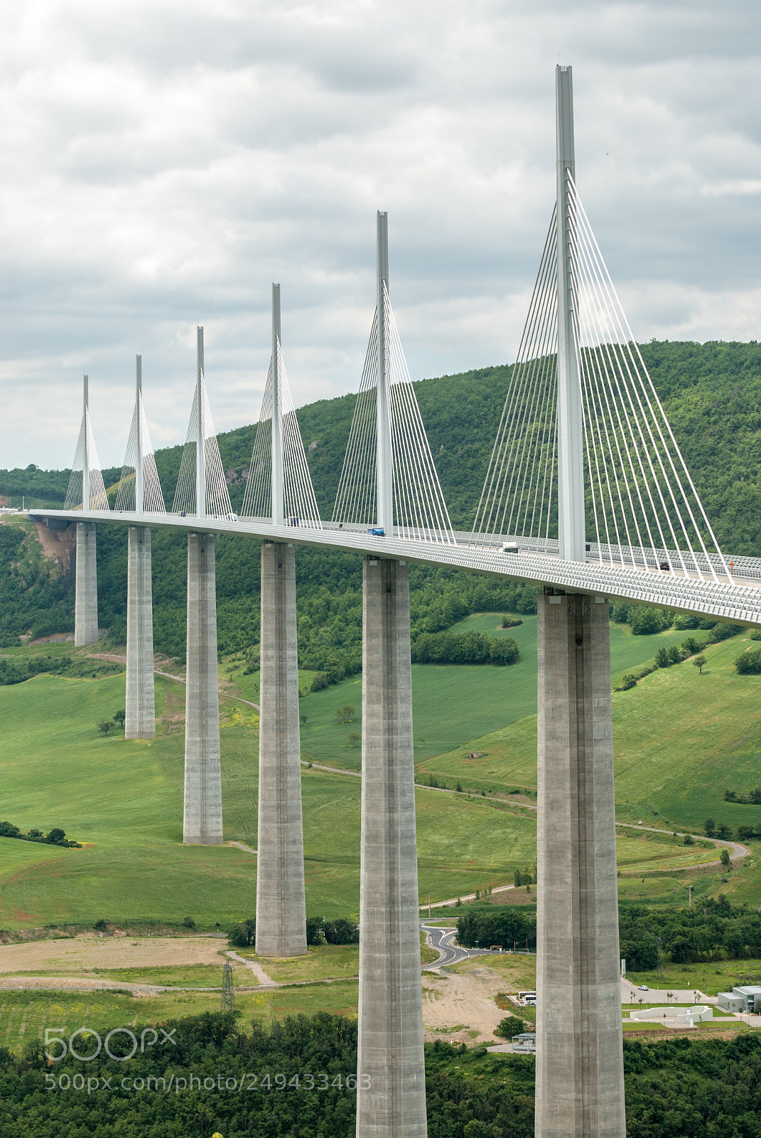 Nikon D200 sample photo. Bridge in millau in photography