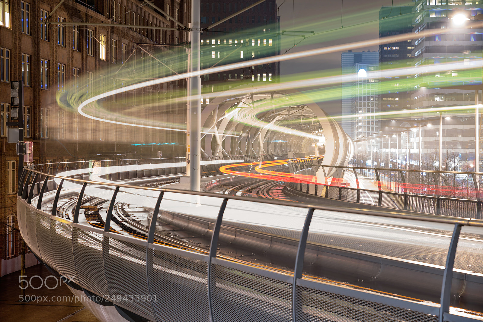 Pentax K-1 sample photo. Tram photography