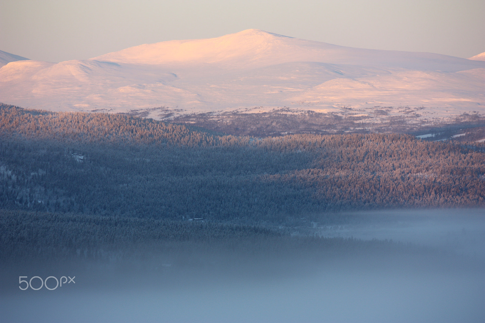 Canon EF-S 55-250mm F4-5.6 IS sample photo. Cold morning photography
