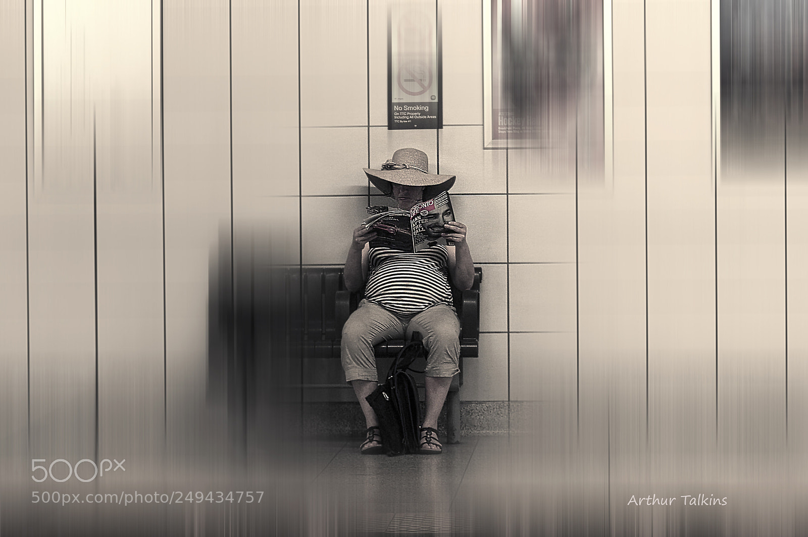 Pentax K-3 sample photo. Subway...homeward bound and waiting photography