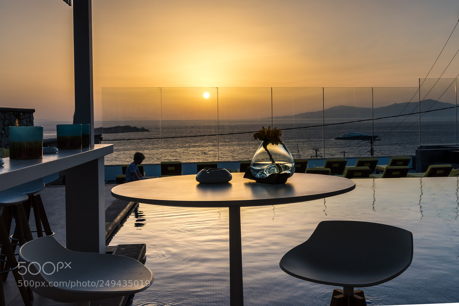 Nikon D810 sample photo. Sunset at the hotel photography