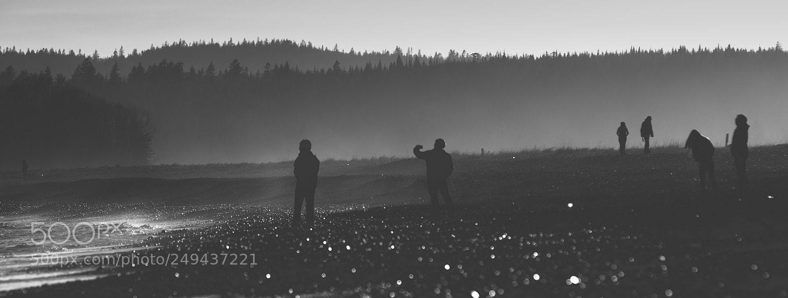 Canon EOS 70D sample photo. Beach life in bw photography