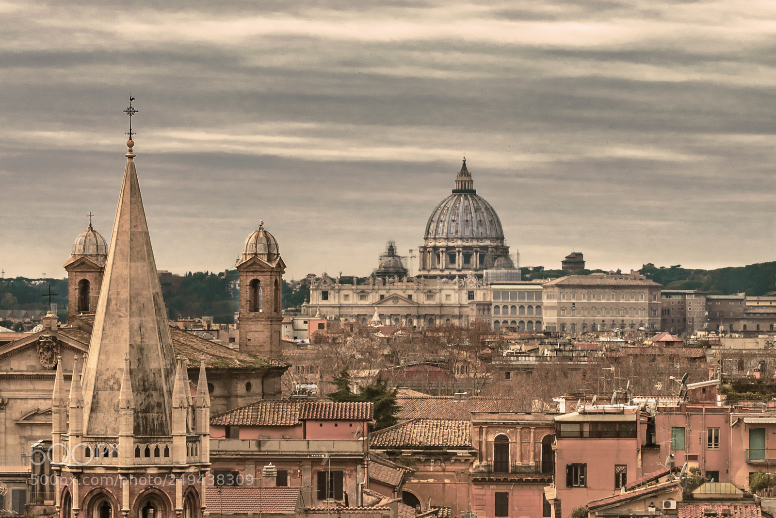 Nikon D3300 sample photo. Rome aerial view from photography