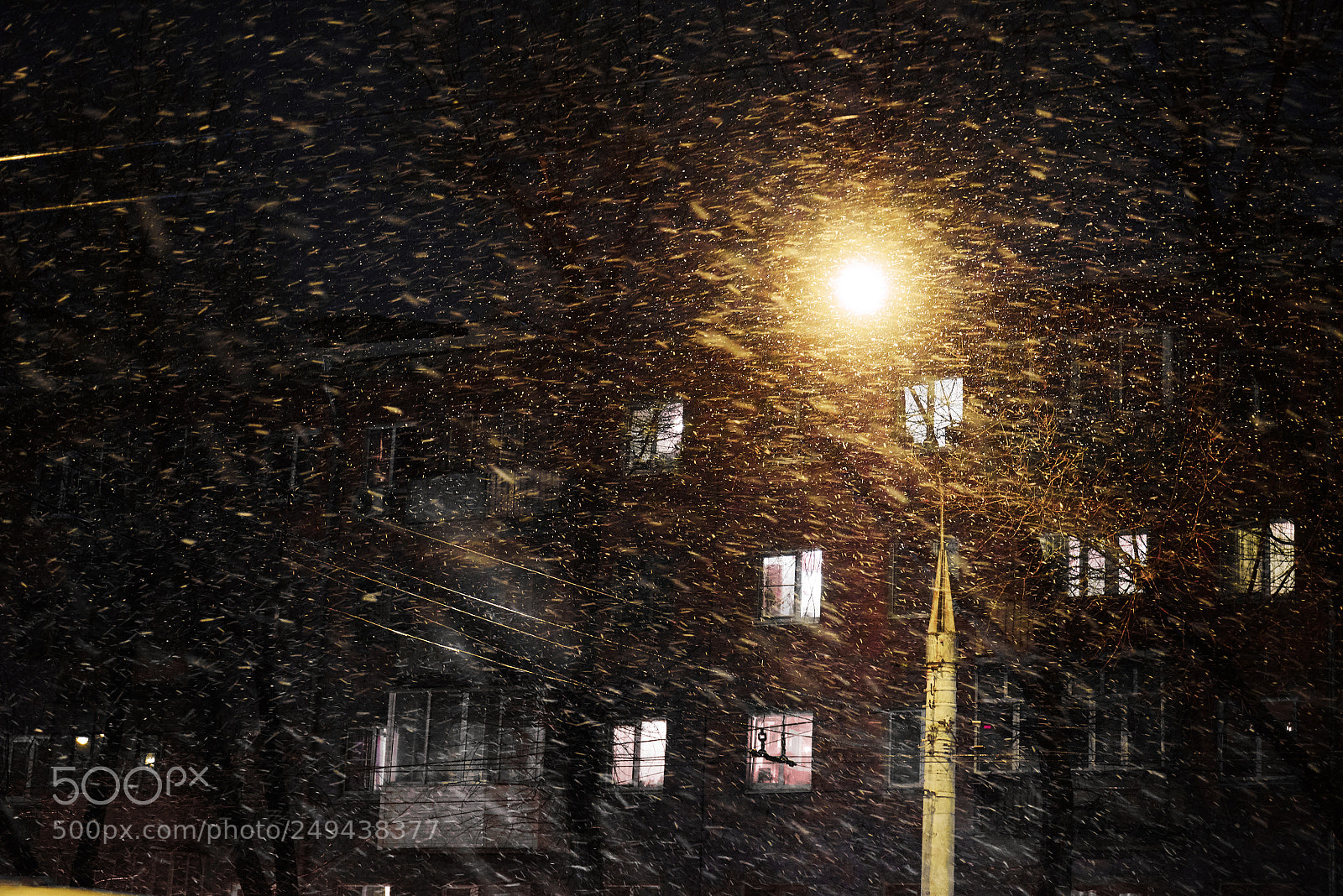 Sony a7R sample photo. March snowfall photography