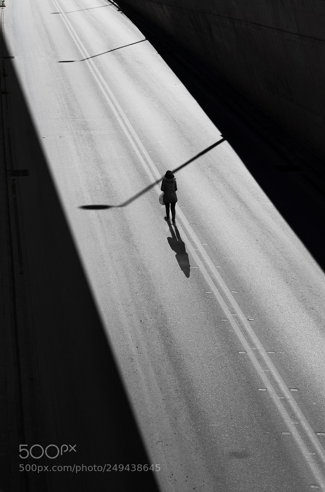 Nikon D7000 sample photo. The empty road photography