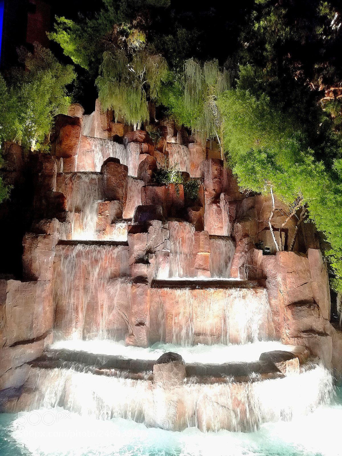 HUAWEI Mate 8 sample photo. Las vegas fontaine photography