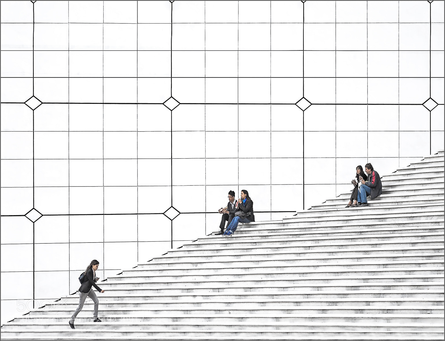 Canon EOS 5D sample photo. La grande arche de photography