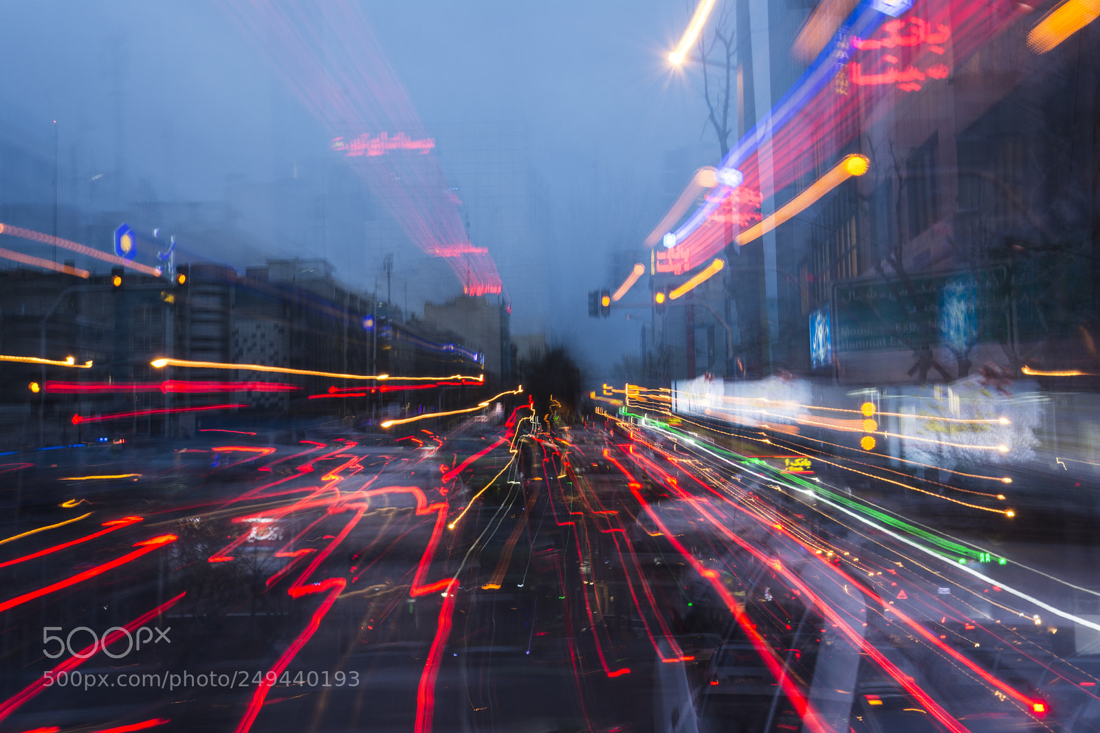 Nikon D7100 sample photo. Tehran cityscape colorful car photography