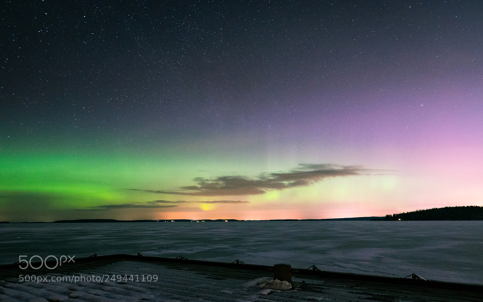 Sony a6500 sample photo. Aurora photography