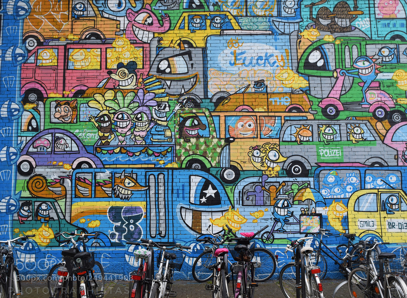 Nikon D3300 sample photo. Street art in cologne photography
