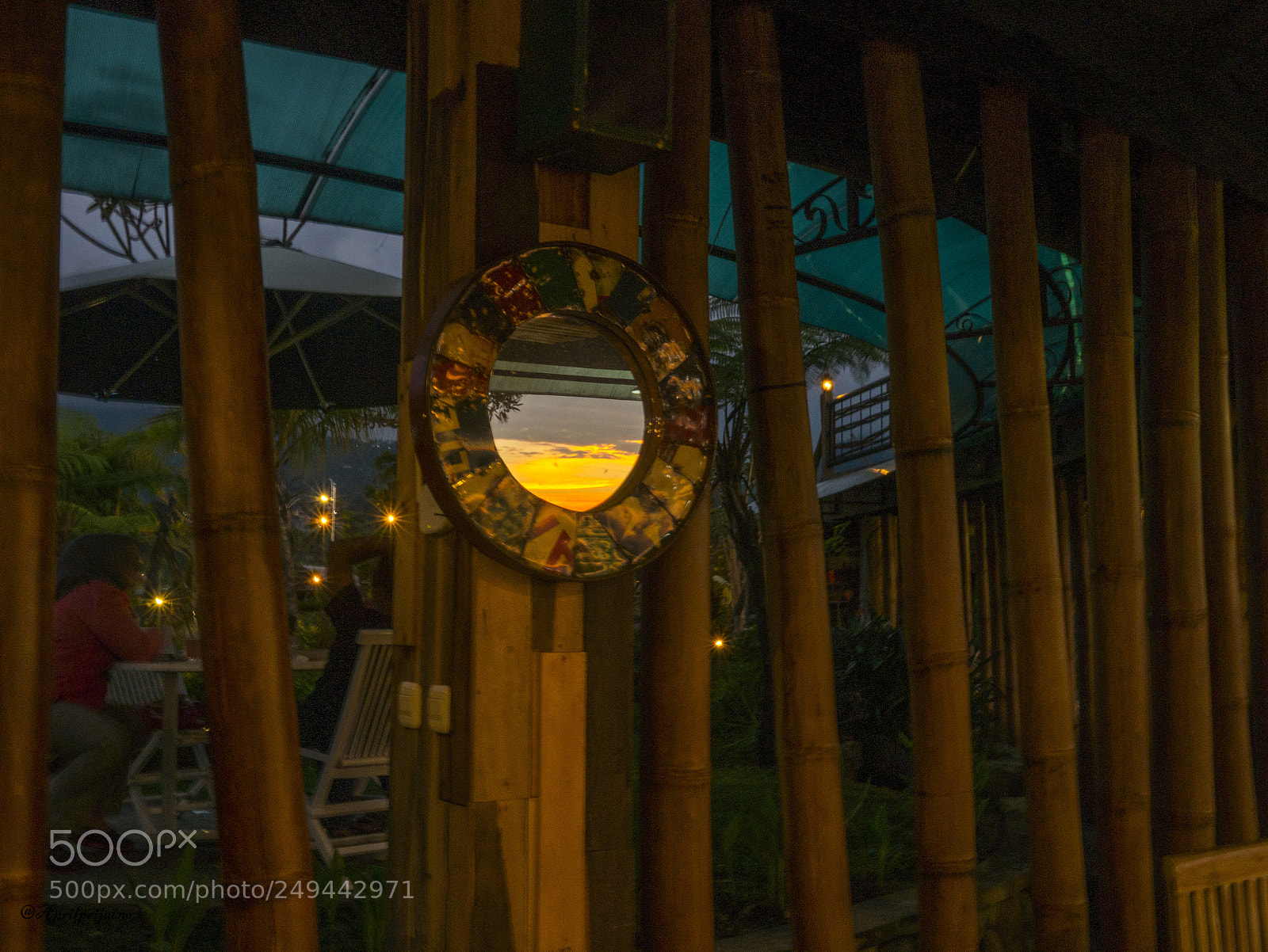 Panasonic Lumix DMC-G85 (Lumix DMC-G80) sample photo. Twilight in the mirror photography