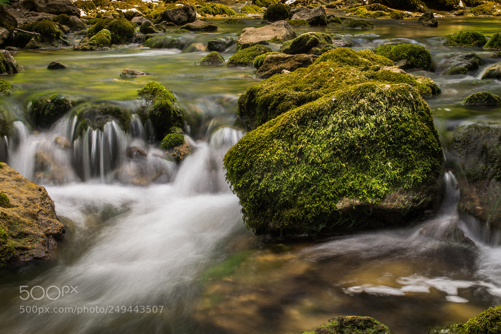 Nikon D3100 sample photo. Mountain river photography