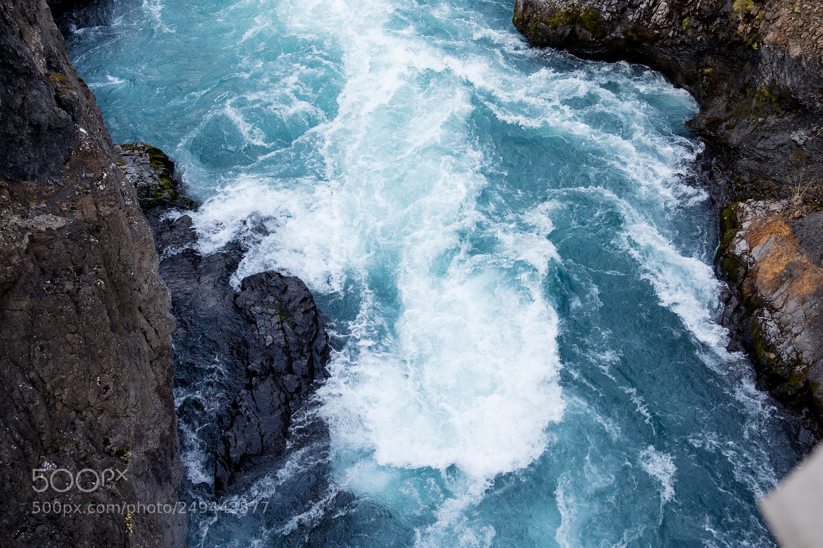 Fujifilm X-T1 sample photo. Hraunfossar, iceland photography