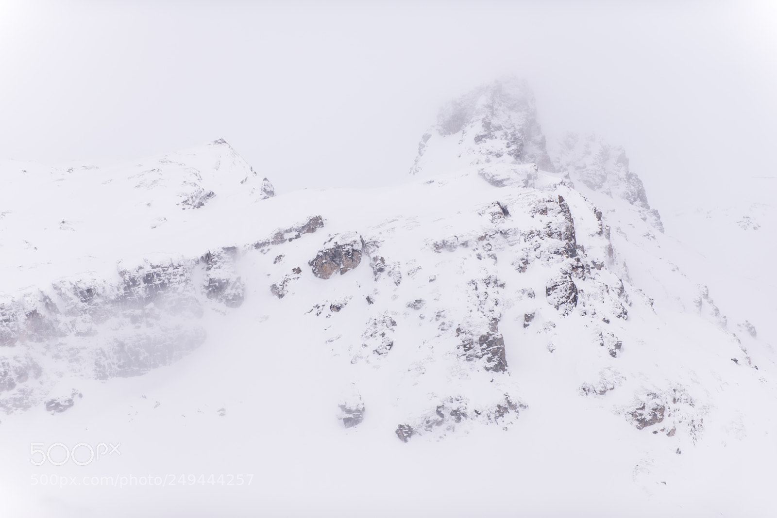Nikon D610 sample photo. Snow cap photography