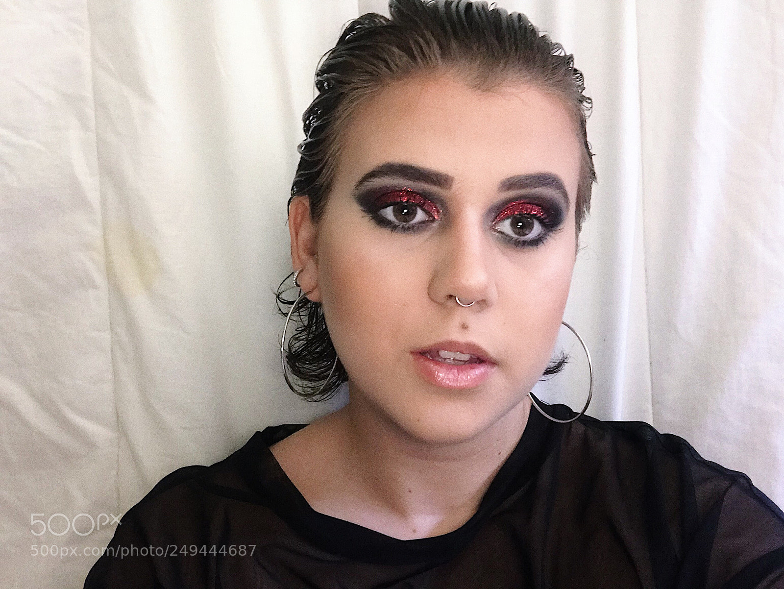 Apple iPhone 7 sample photo. Wednesday makeup photography