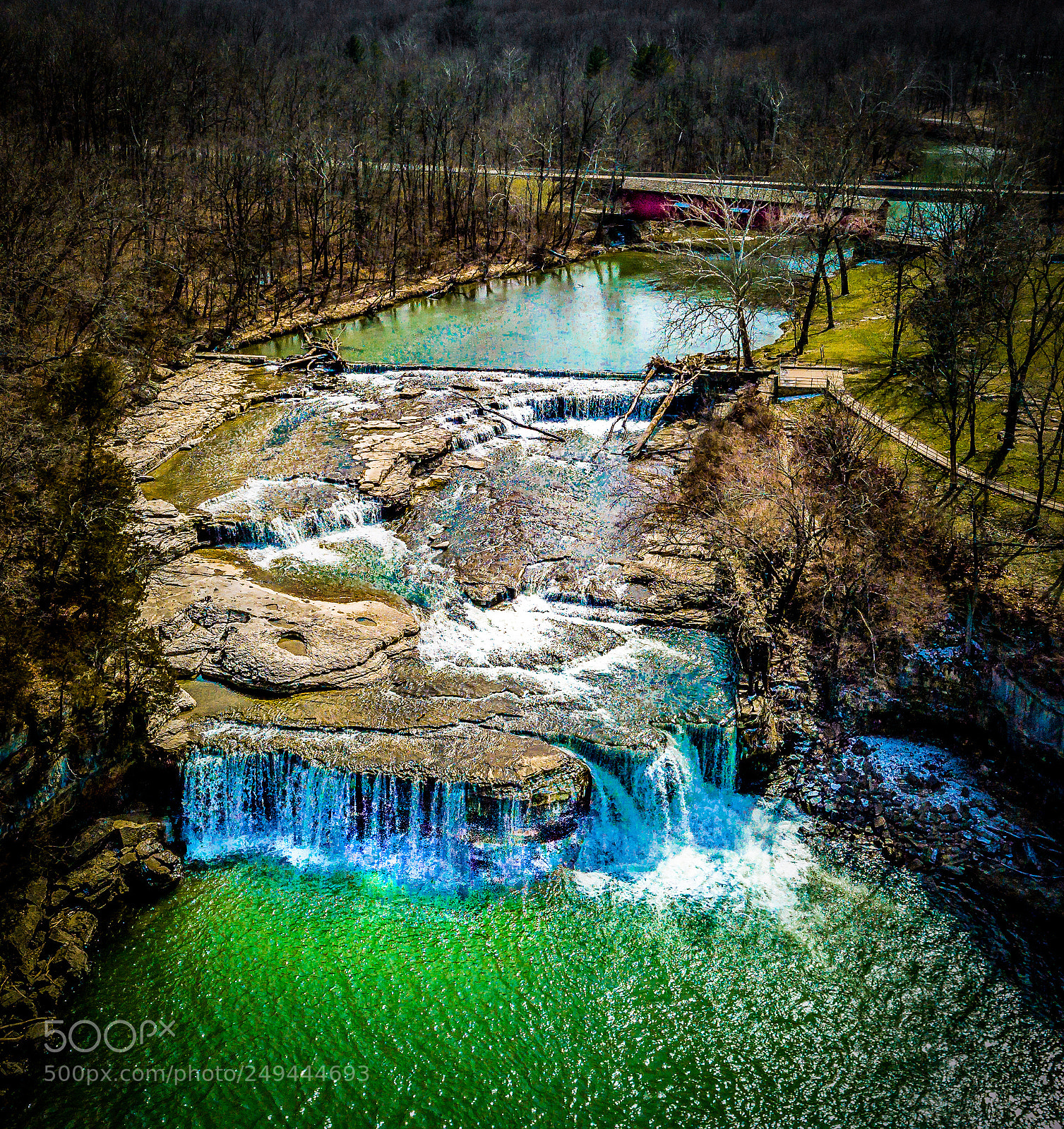 DJI FC220 sample photo. Upper cataract falls photography