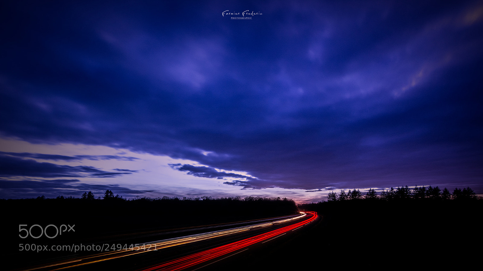 Nikon D7100 sample photo. Rcea road on night photography