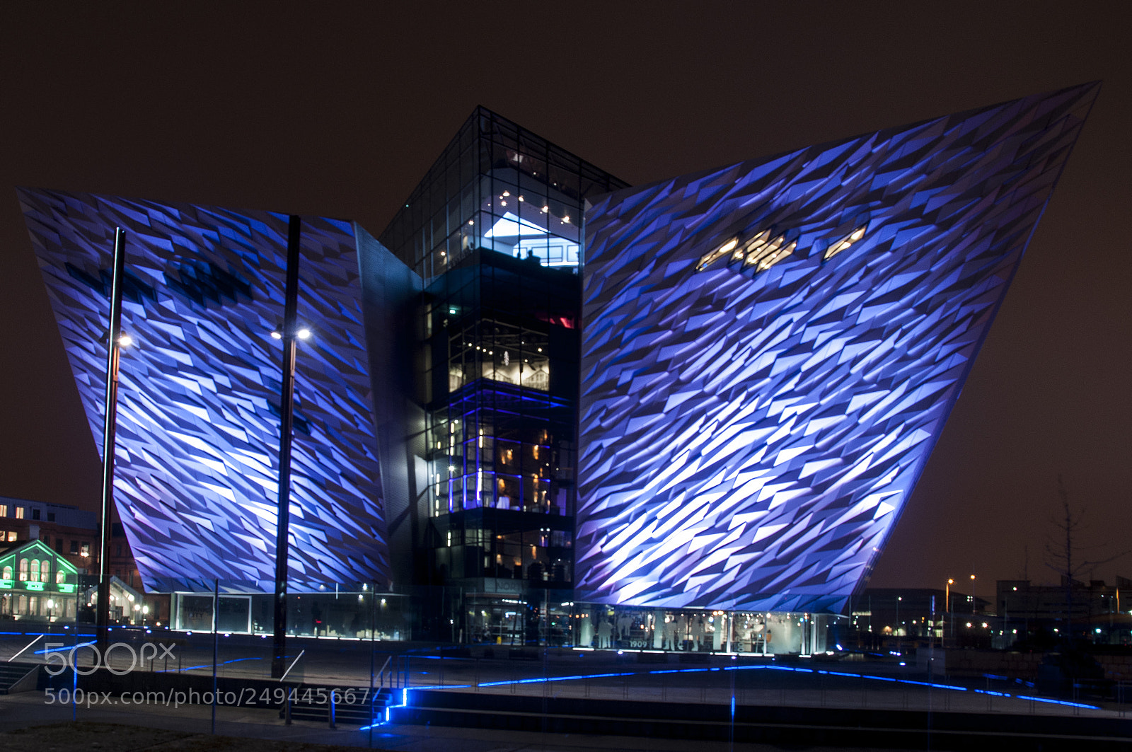 Nikon D300S sample photo. Titanic centre belfast photography