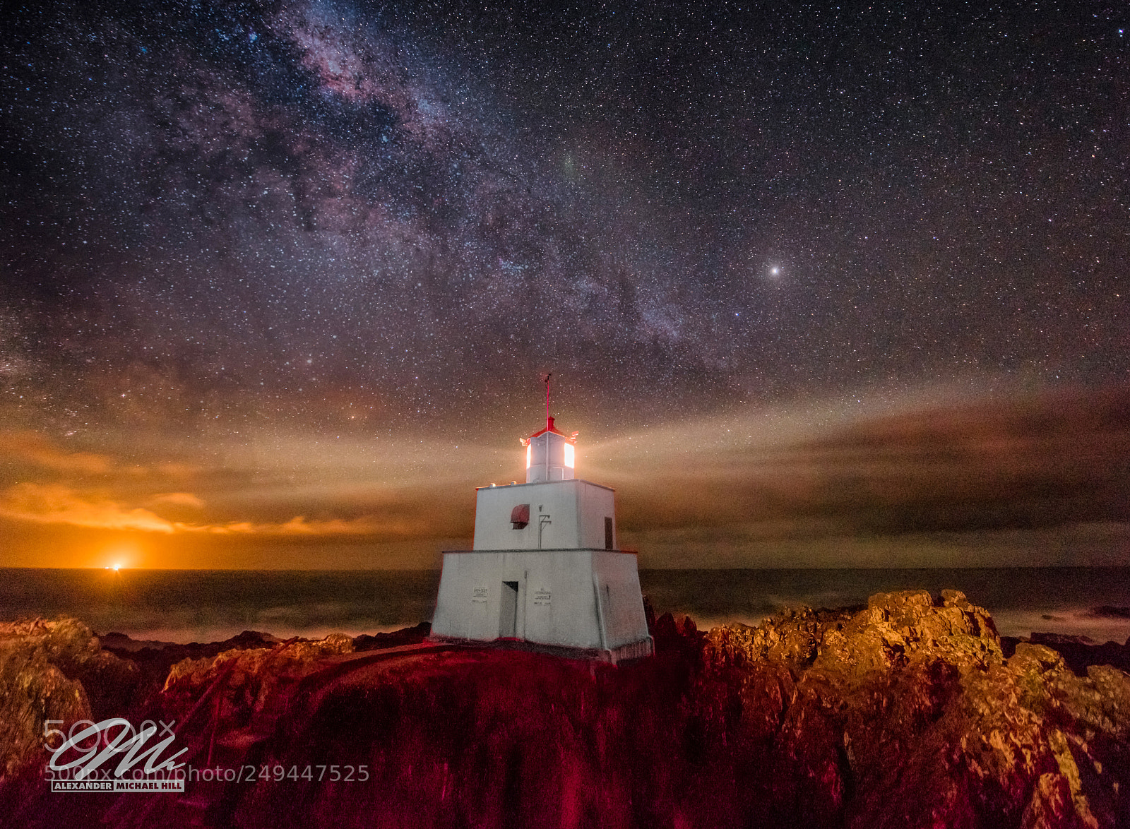 Nikon D810 sample photo. Amphitrite point lighthouse photography