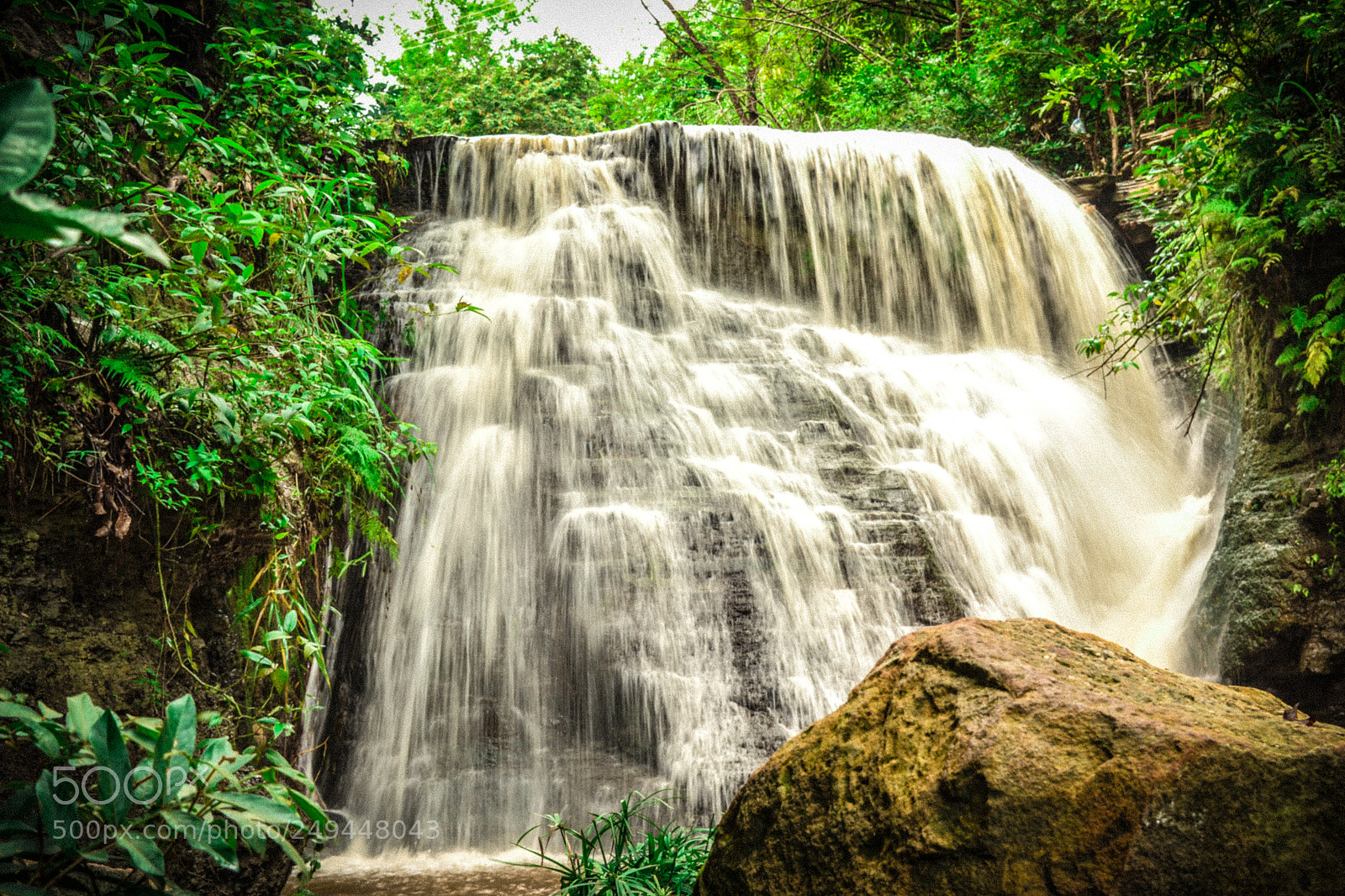 Nikon D3100 sample photo. Cascata crato ceara photography