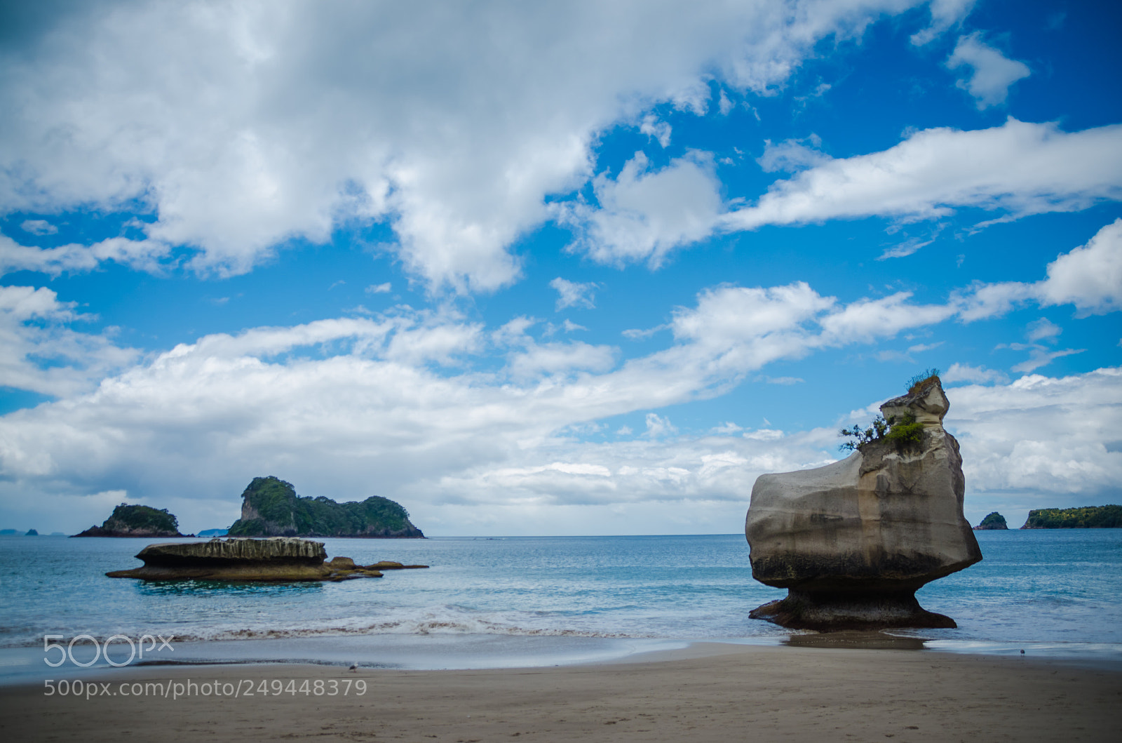 Nikon D7000 sample photo. Cathedral cove, new zealand photography