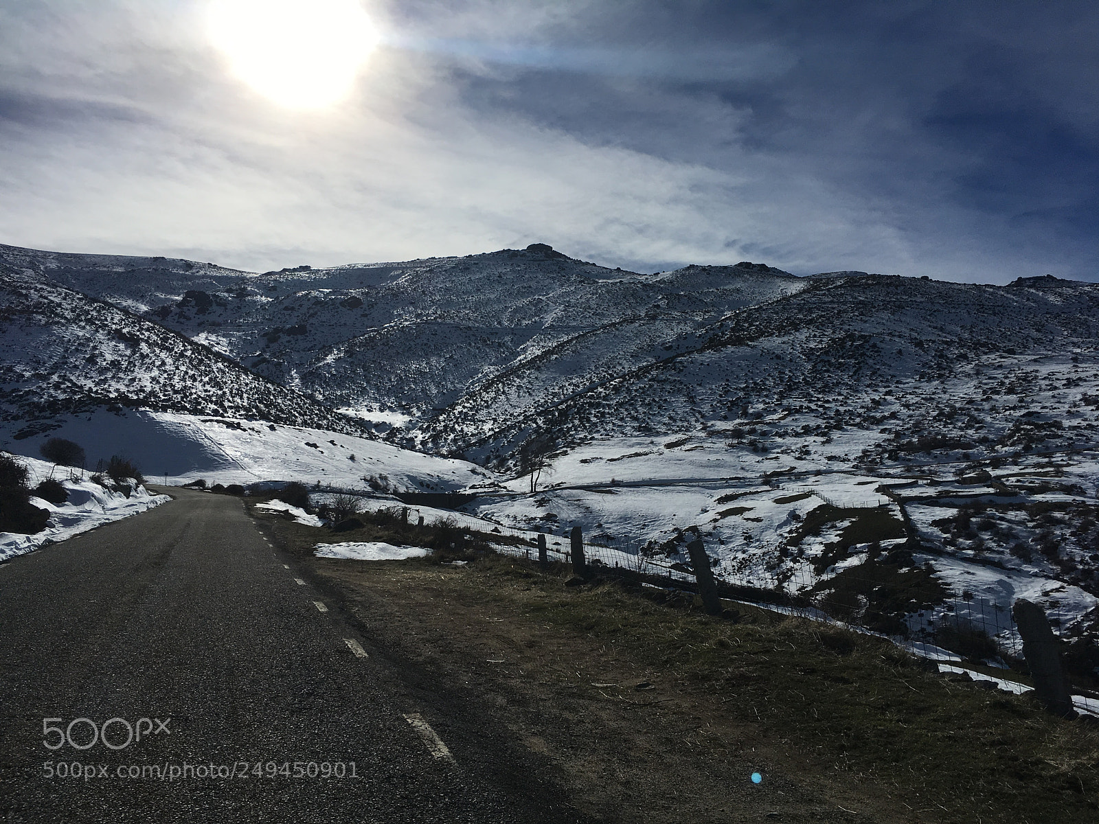 Apple iPhone SE sample photo. Atardecer nevado photography