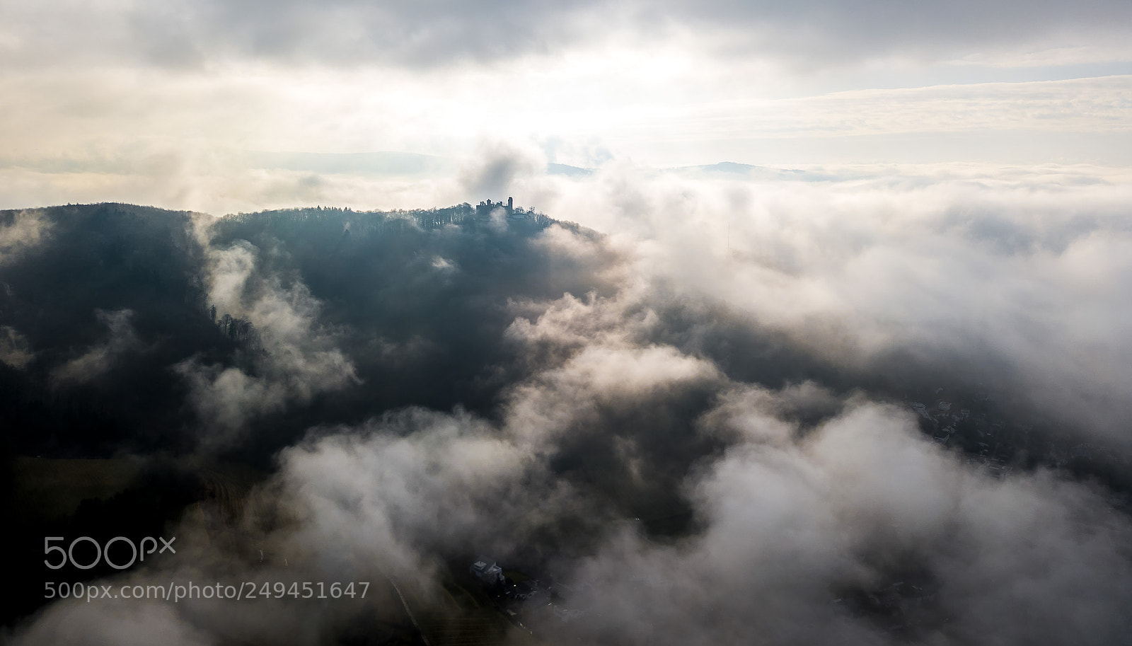 DJI FC220 sample photo. High in the clouds photography