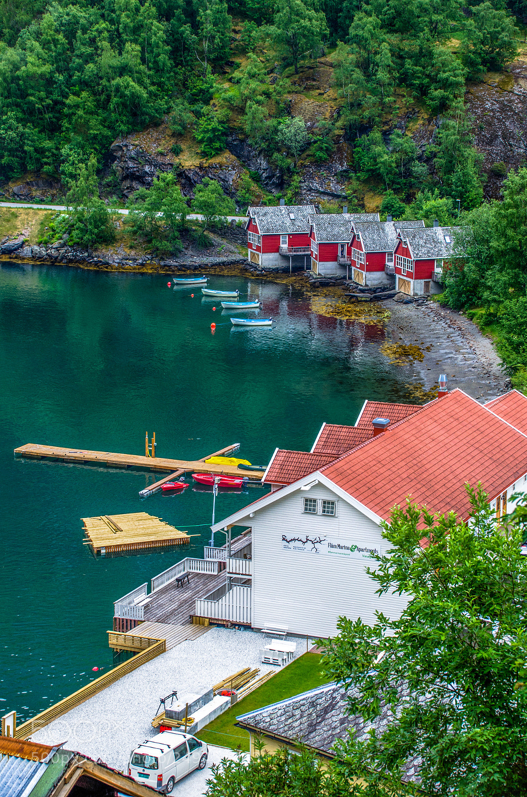 Nikon D7000 sample photo. Flåm marina photography